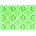 thumbnail image 1 of Ahgly Company Indoor Rectangle Southwestern Green Country Area Rugs, 5' x 7', 1 of 1