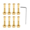 thumbnail image 2 of Juego de 8 piezas de accesorios para monopatín Macarena dorado, 2 of 8
