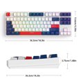 thumbnail image 5 of K87 Gamer Keypad 87Keys Teclado silencioso Hot-Swap Keyboard para computadora Laptop PC Ehuebsd Para estrenar, 5 of 5
