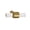 Satin Brass, variant on Alno A860-45-PB Contemporary Acrylic 1-3/4" T Bar Cabinet Knob - Brass