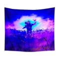 thumbnail image 1 of Tapiz de pared fluorescente Astronaut Planet Galaxy 150x150 cm, 1 of 3