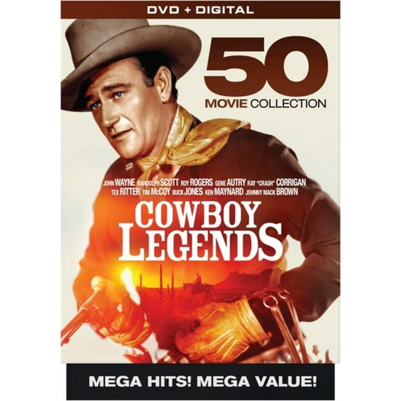 DISTRIBUTION SOLUTIONS Légendes de COWBOY (DVD/DIGITAL HD/10 DISC/50 MEGAPACK) DMV07161D