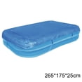 thumbnail image 1 of Housse Imperméable pour Piscine à Domicile, Bâche de Piscine Pe 265*175*25cm, 1 of 7