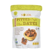 Organic Pitted Dates | 100% Algerian Deglet Noor| Certified ORGANIC, NON-GMO, VEGAN, KOSHER, naturally sweet and Gluten-free, NO sugar added, NO sulfurs or preservatives, Nut-Free. (5lbs)