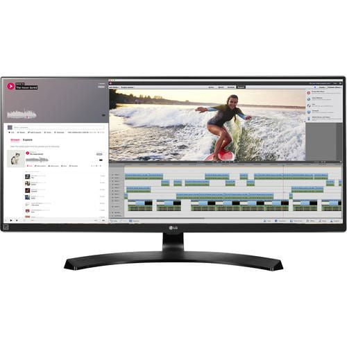 LG 34" UltraWide IPS LED Monitor, 3440 x 1440, Black, 34UM88C-P