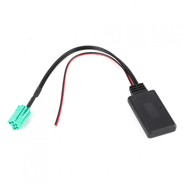 Adaptador de audio para Renault, módulo Bluetooth estéreo de 6 pines Adaptador de audio Bluetooth Cable de entrada de audio Integración perfecta