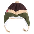 thumbnail image 4 of Baby Girls Sombreros Invierno Cálido Cap Beanie Crochet marrón Hugo Gorra de niños, 4 of 10