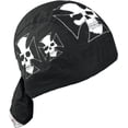 thumbnail image 1 of Zan Headgear Flydanna Iron Cross Skull   Z529, 1 of 1
