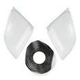 thumbnail image 2 of Transparent Pair Clear Headlight Lens Cover+Glue For Cadillac CTS 2008-2013, 2 of 8