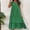 Green summer dresses, variant on SEMPAI Summer Dress for Women Summer Dresses Short Sleeve Round Neck Solid Knee-Length Sundress Summerdresses Active