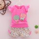 thumbnail image 1 of Conjuntos de ropa de dos piezas de algodón para niñas, chaleco de verano sin mangas, conjuntos para niños, ropa de moda para niñas, traje, trajes florales informales 1-5T Tan Jianjun  unisex, 1 of 2