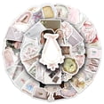 thumbnail image 2 of Calcomanías de vinilo rosa Stickers Ballet Aesthetic, 50 unidades, 2 of 2