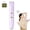 Purple, variant on Electric Intimate Hair Trimmer, Dual Head Bikini Trimmer for Women, Rechargeable Personal Shaver Electric Razors for Women Legs, Underarms, Bikini Line