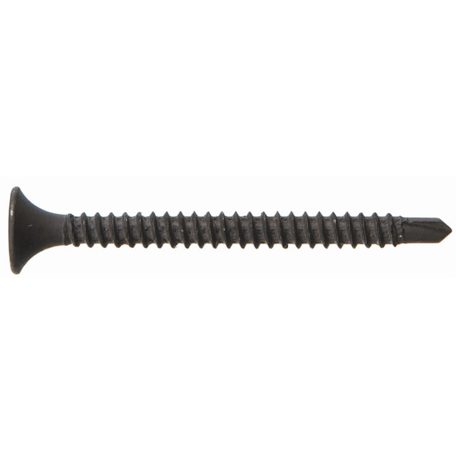 Tornillo para paneles de yeso Hillman, 6 x 2,5 cm, autoperforante, negro