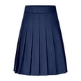 thumbnail image 5 of YUEHUA Girls Pleated Mini Skirt, High Waist A-Line Skater Skirt, Casual School Uniform Tennis Skirt for Summer Daily Party Wear, 5 of 5