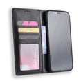 thumbnail image 4 of Compatible with iPhone XR Case Magnetic Closure Vintage Pattern PU Leather Wallet Cover with Card Slots-Black, 4 of 5