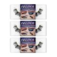 thumbnail image 1 of Eelhoe Pestañas Delineador de ojos Pestañas postizas autoadhesivas Pestañas postizas suaves naturales rizadas Pestañas postizas gruesas Delineador de ojos, 2 piezas, dorado, 1 of 5