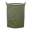 thumbnail image 3 of Patterned Linen Laundry Hamper Large Open Top with Breathable -Blend Fabric for Bedroom or Bathroom Durable Round Cylindrical Design for Clothes with Easy, 3 of 5