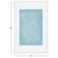 thumbnail image 5 of SAFAVIEH Kotori 23 in. Framed Textile Wall Art, Sage/Ivory, 5 of 5