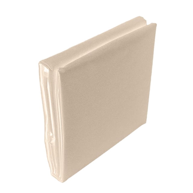 Cateissary Columpio de poliéster Toldo para silla Color sólido A prueba de sol PA Recubrimiento Rotatorio Reemplazo de parasol Patio delantero Jardín y Patio Beige