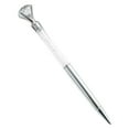 thumbnail image 2 of CSChome Stylo à Bille Pailleté Demi-Transparent avec Recharge Remplaçable Outil d'Écriture Portable pour Étudiants, 2 of 7