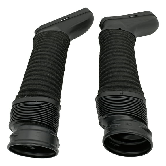 2720903582 2720903682 Left & Right Air Intake Inlet Duct Hose Kit for 2008-2012 Mercedes-Benz C300 C350 2010-2011 E350 W204 W212 Replaces # 272-090-35-82 272-090-36-82