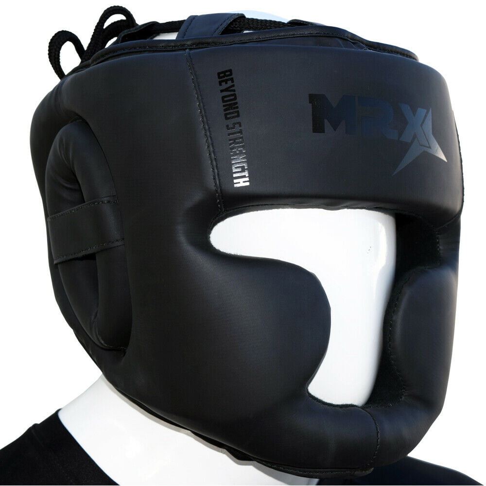 Boxing Head Guard Face Helmet MMA Martial Arts Kick Training Protective Headgear 