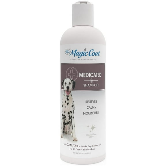 Four Paws Magic Coat Medication Dog Shampoo [Dog Shampoo And Conditioner, New Dog Supplies, Dog Supplies] 16 oz