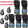 thumbnail image 2 of DC12V 2CH Relay Receiver Wireless Remote Control Switch Module RF Transmitters, 2 of 13
