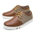 thumbnail image 2 of BURUDANI Men's Mesh Lace up Sneakers Oxfords lightweight breathable casual work Shoes, 2 of 7