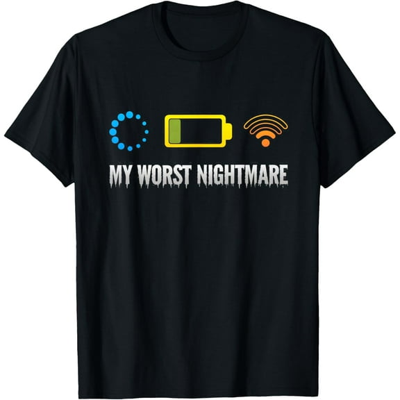 My Worst Nightmare Funny Gaming For Girl Boys Kids T-Shirt