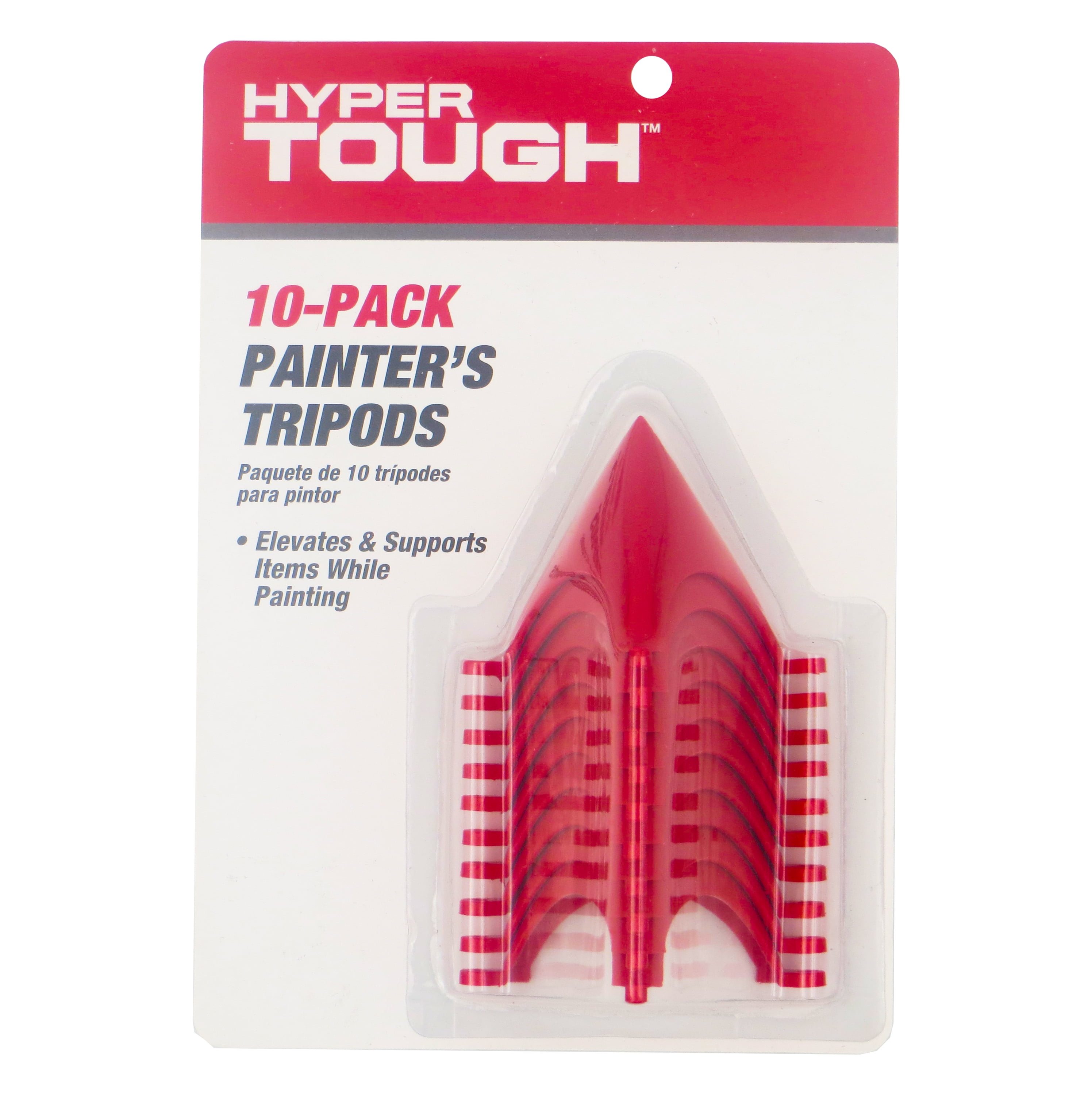 Hyper Tough Painter's Tripods, Interlocking, 10 Pack