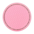 thumbnail image 4 of 4Pcs Fluorescent Crystal Rhinestone Car Cup Mat Non-Slip Car Coasters Decorative Bling Cup Holder Accessories for Cars Home and Office, 4 of 6