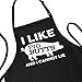 thumbnail image 3 of APRON DADDY Funny Apron for Men - I Like Pig Butts And I Cannot Lie - Adjustable Large 1 Size Fits All - Poly/Cotton Apron with 2 Pockets - BBQ Gift Apron for Dad, Chef, Husband, Chef, 3 of 4