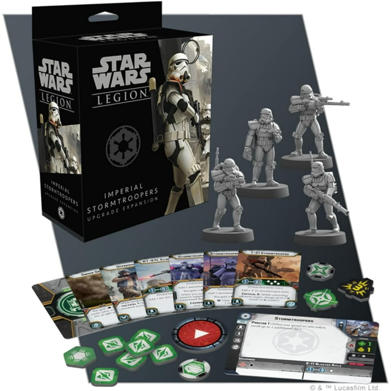 Star Wars Legion Stormtroopers EXPANSION | Two Player Battle Game | Miniatures Game | Strategy Game for Adults and Teens | Ages 14 and up | Average Playtime 3 Hours | Made by Atomic Mass Games Star Wars Legion Stormtroopers EXPANSION | Two Player Battle Game | Miniatures Game | Strategy Game for Adults and Teens | Ages 14 and up | Average Playtime 3 Hours | Made by Atomic Mass Games