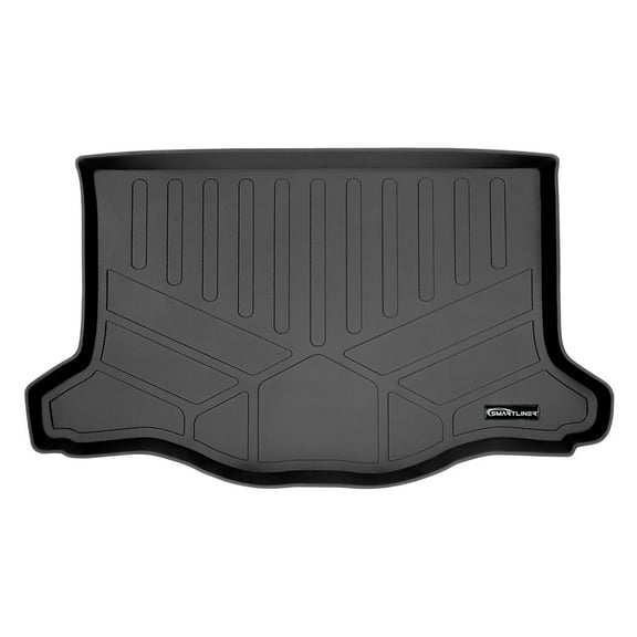 SMARTLINER All Weather Custom Fit Cargo Trunk Liner Floor Mat Black Compatible With 2015-2020 Honda Fit