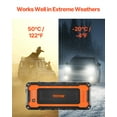 thumbnail image 4 of VEVOR Jump Starter, 3000A Peak, Car Battery Starter Power Pack, Portable Battery Booster with Air Compressor Jumper Cables LCD Display, 4 of 9