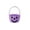 Purple, variant on Dtchengua Pumpkin Storage Basket | Woven Cotton Rope Bin | Cute Halloween Candy Bowl, Trick or Treat Bag, Multipurpose Home Organizer & Gift Basket with Handles | Decorative Container