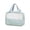 Style-C, variant on Makeup Bag, Clear TSA Approved, 1 Pack Cream White Portable Toiletry Bag, Waterproof Cosmetic Travel Organizer for Women Airport Security Travel Bathroom Daily Use