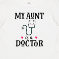 thumbnail image 4 of Inktastic My Aunt is a Doctor Girls Baby T-Shirt, 4 of 5