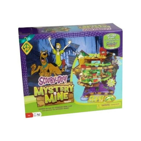 Open Box Pressman - Scooby Doo Mystery Mine - board game, guessing game