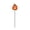 Orange, variant on Anmrize Glowing Pumpkin Stake Lights, Jack O Lantern Yard Stakes, Halloween Glowing Pumpkin Stake Lights Jack O Lantern Lawn Path Stakes Outdoor Weatherproof Holiday Landscape Pathway Lighting, Black