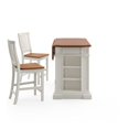 thumbnail image 5 of Homestyles Americana Wood Kitchen Island Set in Off White, 5 of 5
