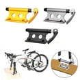 thumbnail image 2 of Bike Block Fork Mount Aluminum Alloy Quick Release Bicycle Front Fork Fixed Clip Luggage Rack for Truck Trailer, 2 of 2