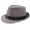 dark gray, variant on Fedora Hats for Men Hat Breathable Curlystraw Hat Jazz Hat Outdoor Men's Sun Baseball Caps Classic Fedora Hat