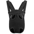 thumbnail image 1 of Bolsa de viaje portátil para mascotas, transpirable y cómoda, especialmente para perros pequeños, medianos, gatos, cachorros M, negro, 1 of 5