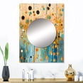 thumbnail image 1 of Designart "Considering the Possibilities V" Minimalism Mirror Wall Decor - Modern Brown Abstract Mirror Wall Art For Entryway - 32" x 24" Inch, 1 of 5