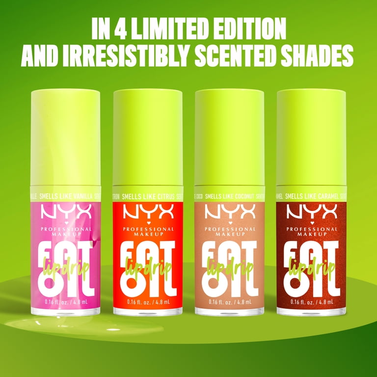 NYX Professional Makeup Fat Oil Lip Drip Lip Oil, 12 Hour