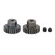 thumbnail image 1 of 2 unids/set RC engranaje de Motor de piñón de Metal para HSP 94107 94111 94123 94170 1/10 RC Car26T, 1 of 8