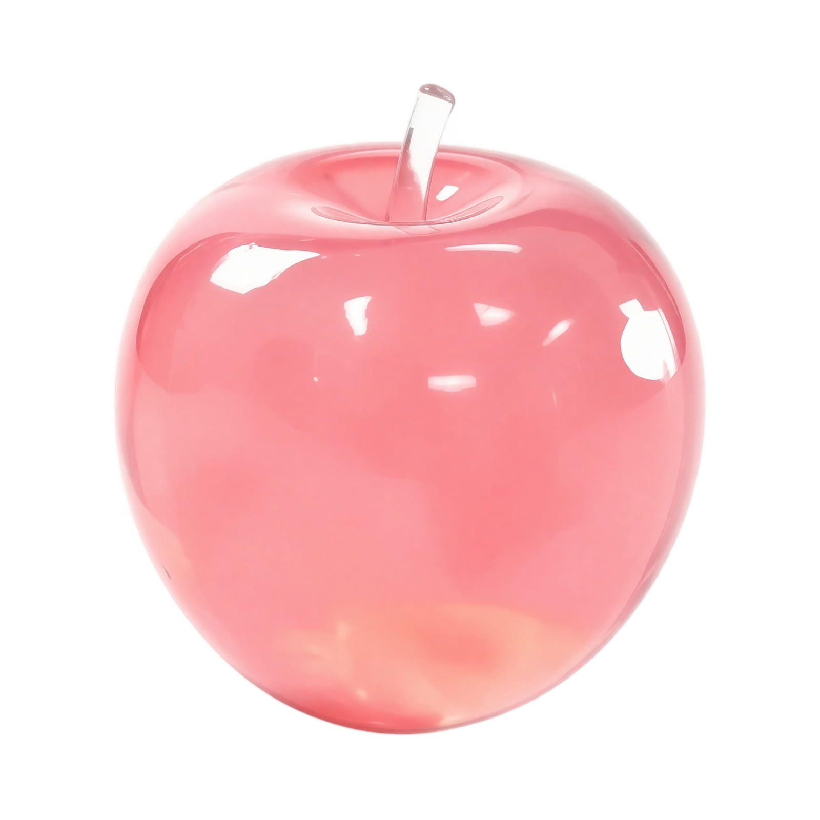Pink Apple Squishy,Apple Squishies Stress - Realistic Slow Rising Fruit Fidget for Stress Relief & Anxiety Relaxation